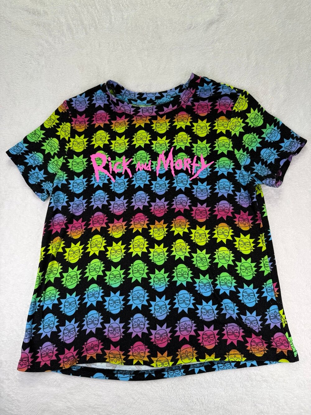Rick & Morty Shirt Medium